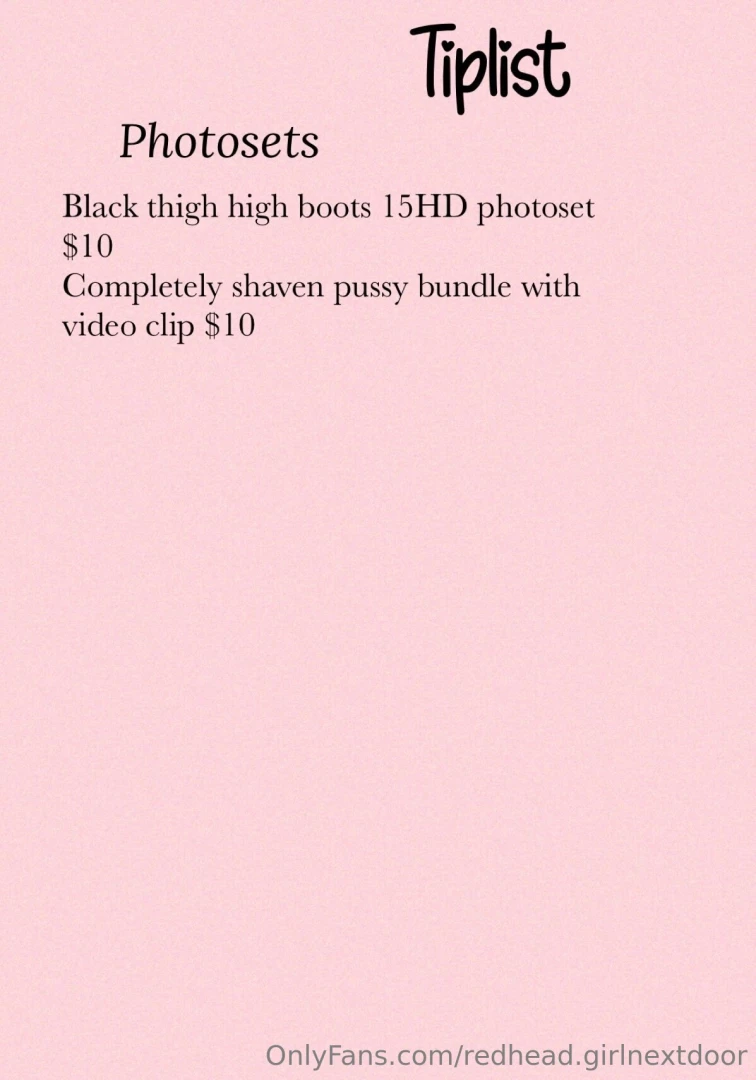 Updated tiplist dm me which one you d like and i ll send it as an part 1 