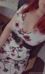 Tried on 2 of my summer dresses got a bit sad that i can t wear a bra