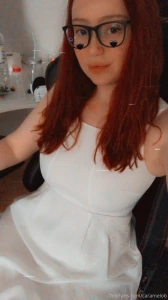 Tried on 2 of my summer dresses got a bit sad that i can t wear a bra part 1