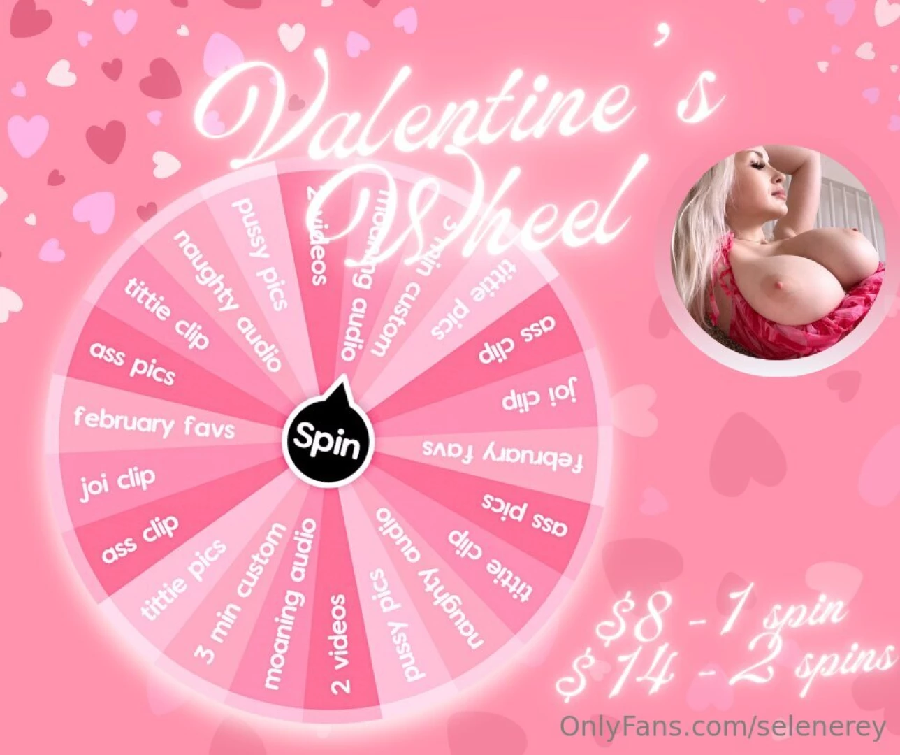 Valentine s wheel let s make this month a fun one let me be your 