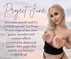 Project june it s a new month as you know may ended on a weird note