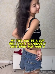 What do you think cute ass asian kawaii uwu sweet natural smalltits