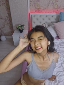 Take this kitty with you fyp asian teen petite kawaii kitty cutie