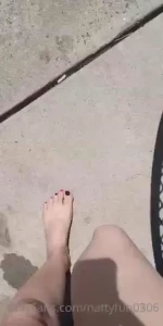 Baby sitting today with some cuties and thought i d show off my foot