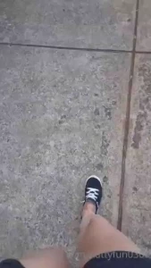 Going to drop off mail if youd like some content shoes socks etc just