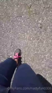 My walk at 3 30 pretty outside i m beat