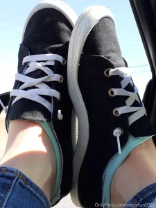 I love these simple slide on sneakers