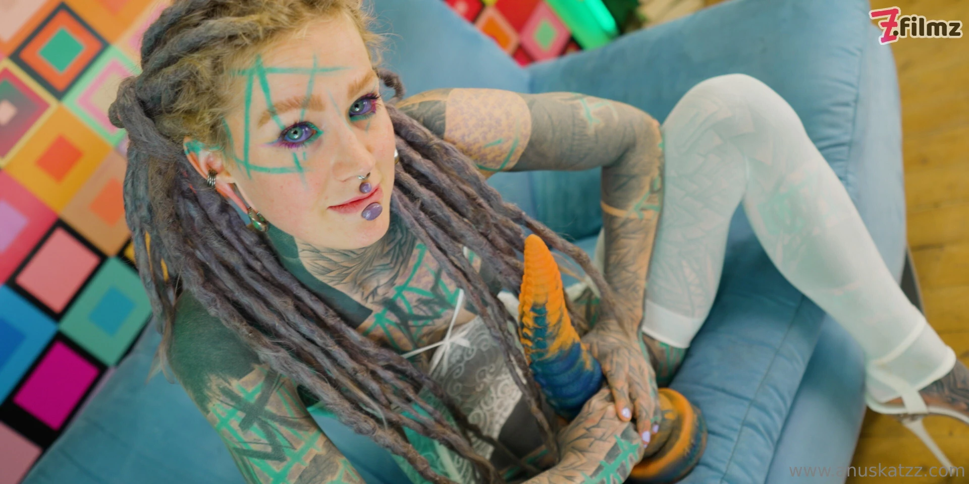 Anuskatzz solo big dildo sextoy anal play enjoy how i use this amazing 