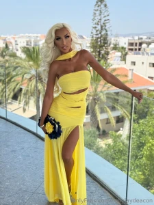 Off to my beautiful friends wedding what do you think of my dress