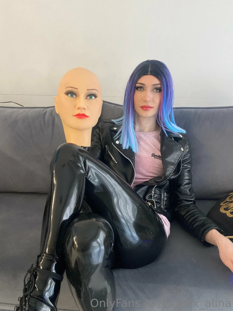 What do you like more - latex leggings or latex stockings part 4 