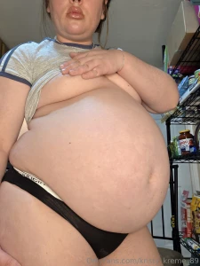 Just did a huge chugging on a very full belly using a oil funnel here part 4