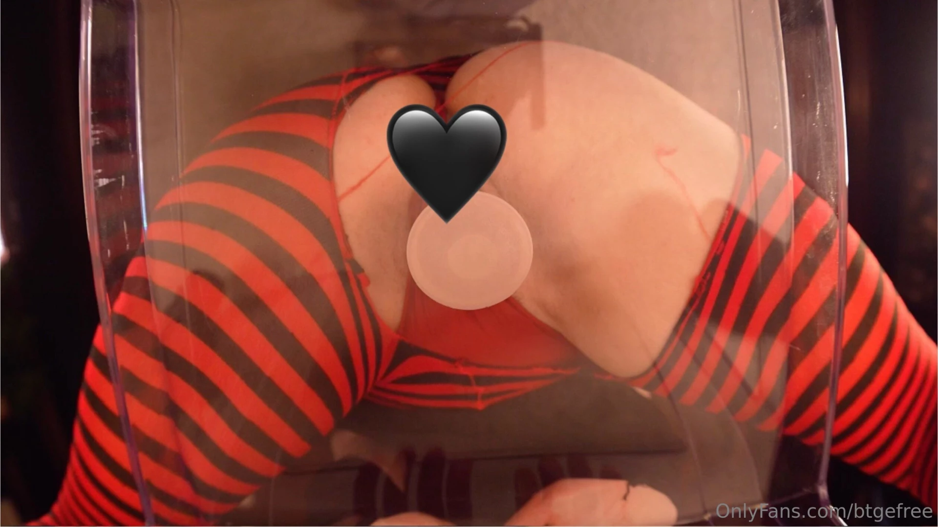 Watch mavis rip her tights open to bounce on this dildo in her clear 