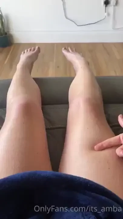 Relaxed and ready to be worshipped 