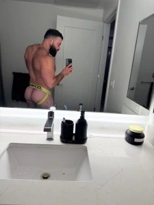 I like my neon jocks do you tip 5 for a hug or 10 for a kiss