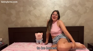 Amelia knows that you want to be in her bed smelling her farts be a