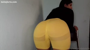 Emma farting in her favorite leggings some of her farts will make you