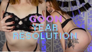 Goon year resolution happy new year let me guess this year you re