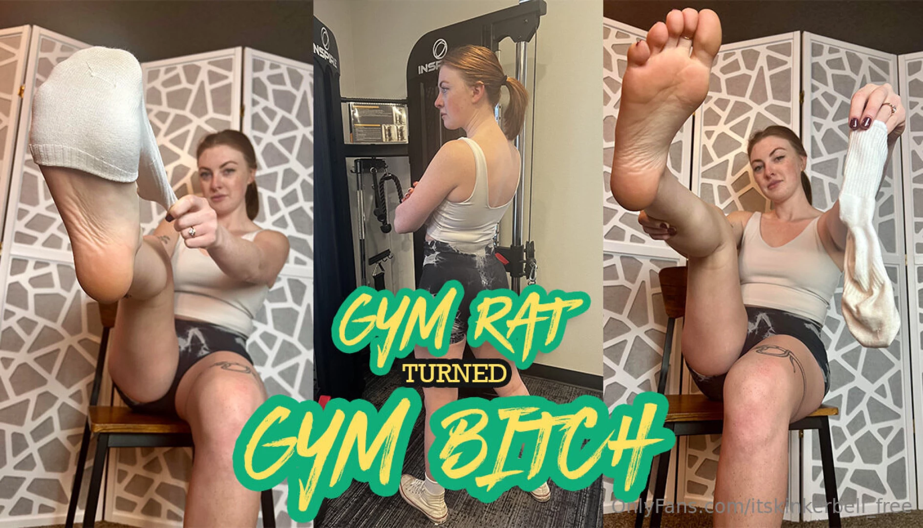 Gym rat turned gym foot bitch i m your coach and you will learn to 