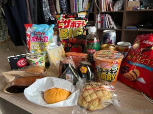 Just filmed a convenience store snack haul coming sooooo soon the