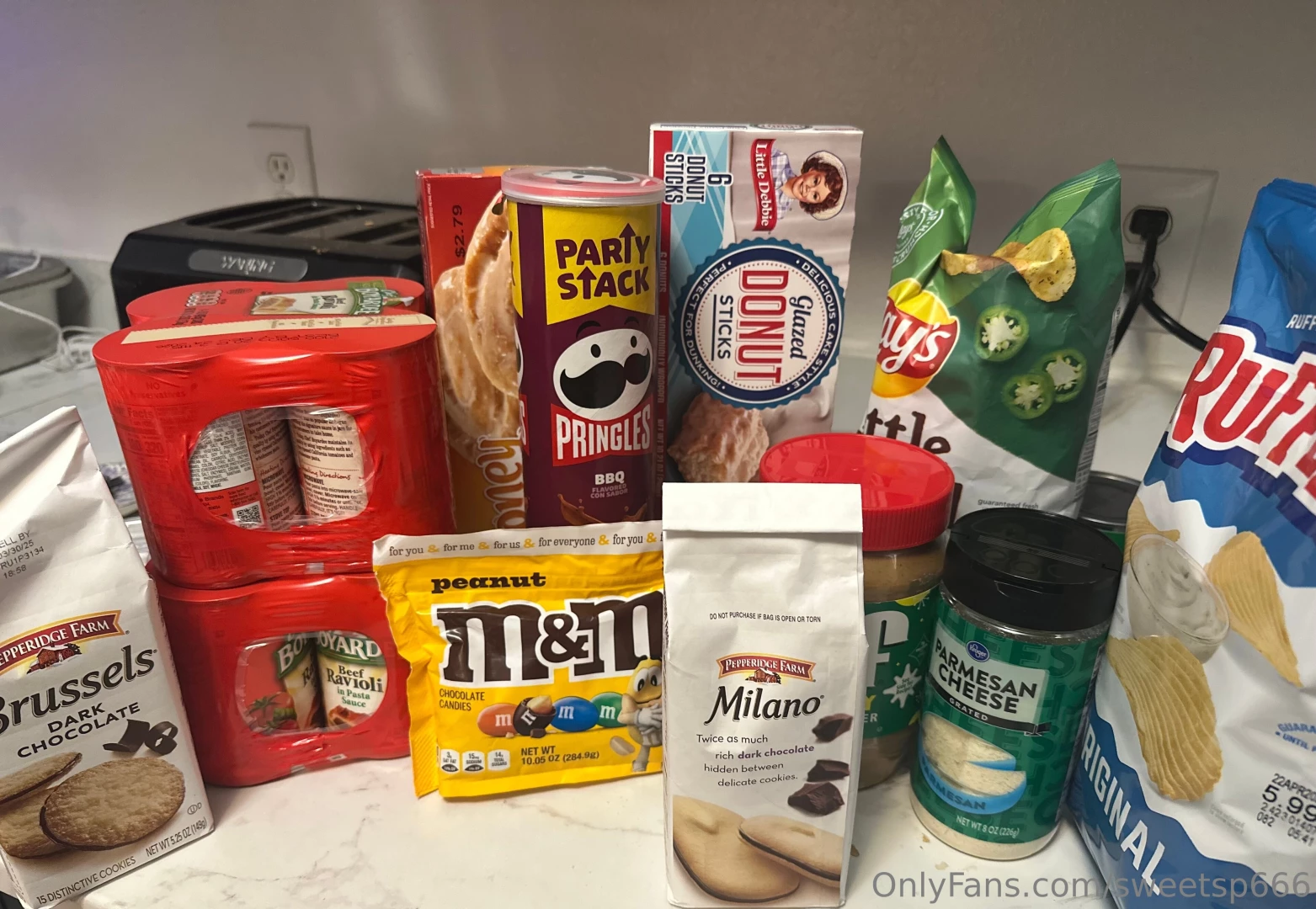 Not a football fan but getting snacks ready for the big game anyways i 