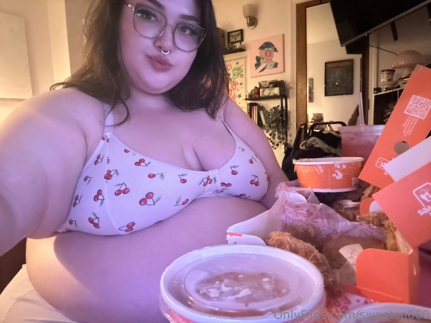 Still working on editing another vid but here s me stuffing my giant part 3 