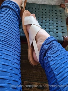 Oh foot bitch your fav time of the year the sandals are out