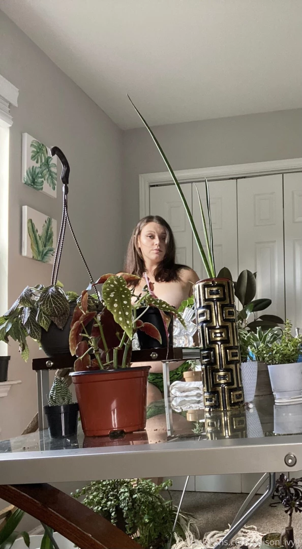 Side note look at my plant table 