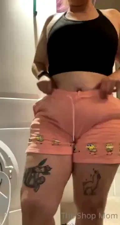 I found these super cute sponge bob shorts like this post to get the 