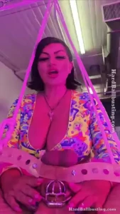 Winy bitch spat on by mistress veronica vixen