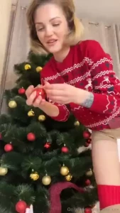 It s already festive in my house it s so nice to decorate the tree