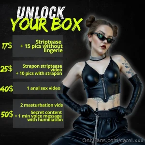 Pick your box boxes priced at 17 25 40 and 50 see what s inside on the