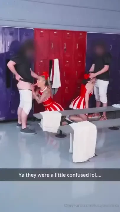 Betting your cheerleader girlfriends to the other football team was a 