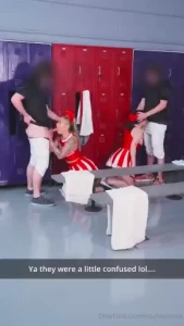 Betting your cheerleader girlfriends to the other football team was a