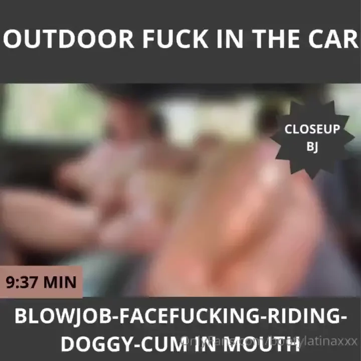 Steamy car fuck 10 mins he gave me a ride and i didn t have any cash part 1 