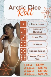 Arctic dice roll is here ready to heat up the cold winter nights pay