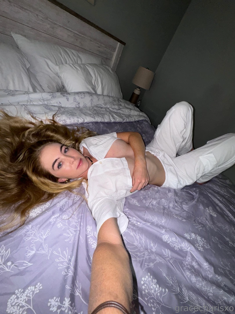 White linen silky sheets and close up naked titties what else 