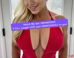 Nbsp 3 full length creampie videos - all sent immediately to 1 horny