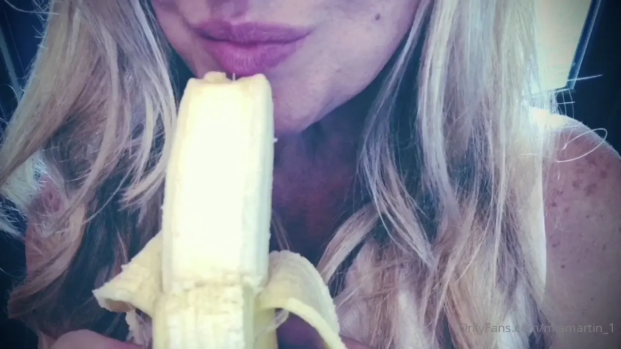 Bananas are so good for me i m told 