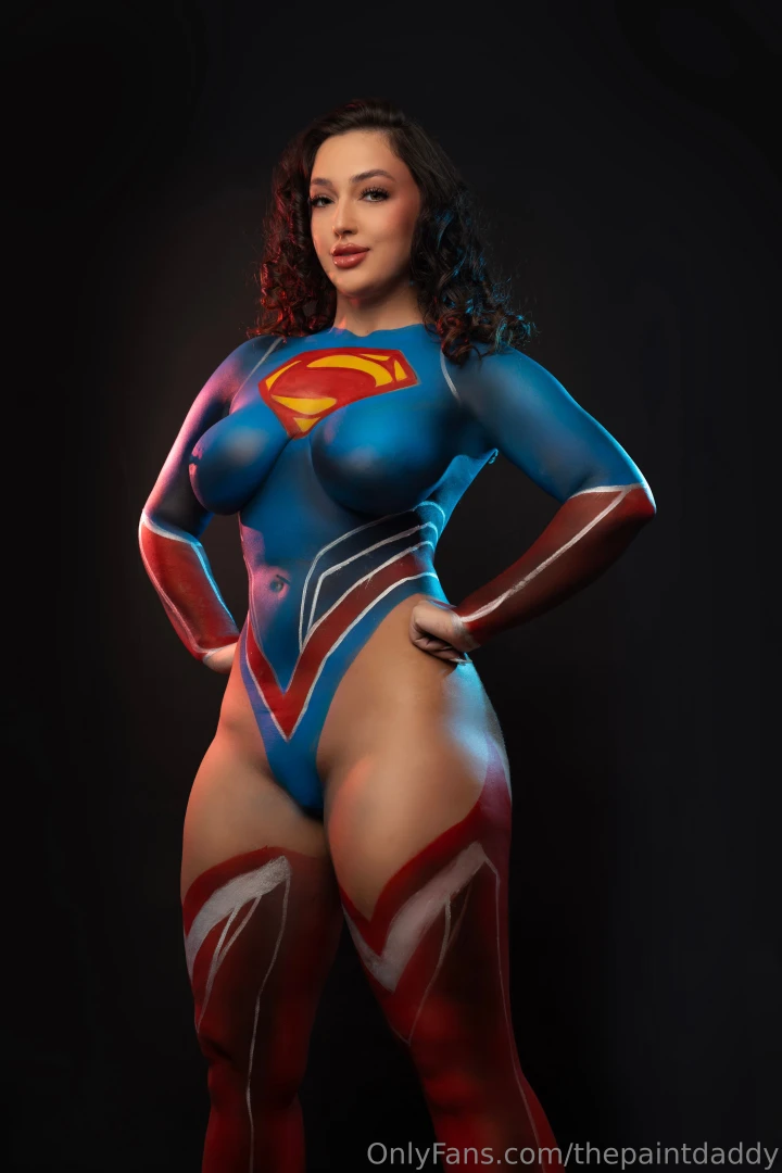 New superwoman photo set featuring cassie lenoir ask for her xxx video part 1 