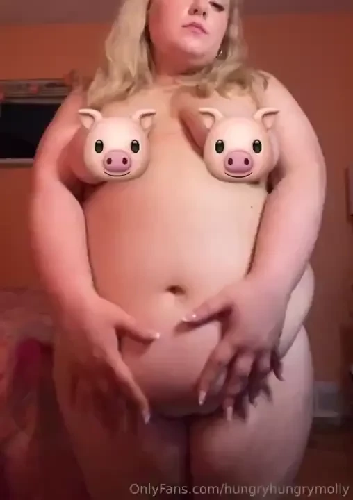 Watch my pretty belly jiggle all for you totally stuffed and part 9 