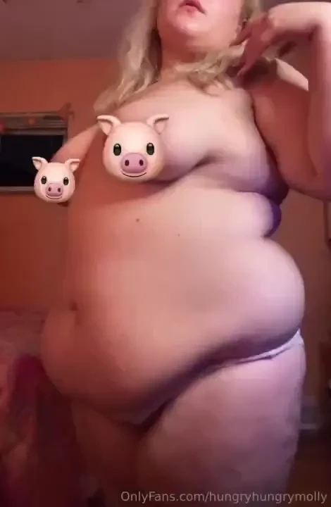 Watch my pretty belly jiggle all for you totally stuffed and part 10 