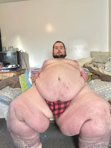 Just doing some exercise in the bedroom and being a sweaty little hog