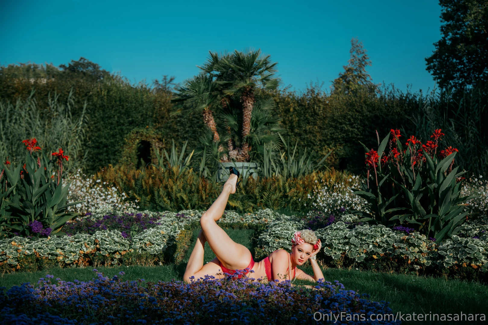 Would you like to see me among the summer garden photos by li eliseeva 