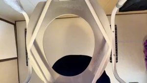 Big butt tiny seat raw unfiltered toilet fart pov bella blast no