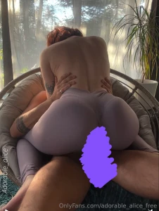 Do you know about my open crotch yoga pants imagine zipping down your