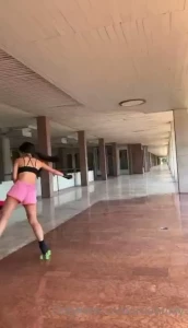 One day i will get that flying kick i said one day not today