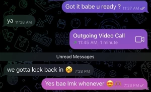 Some facetime reviews dm me on telegram felithafinessa of tip for part 1