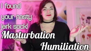 Video girlfriend found your cum sock gfe humiliation welcome home babe