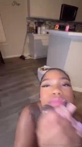 Milli took two nuts to the face the same day