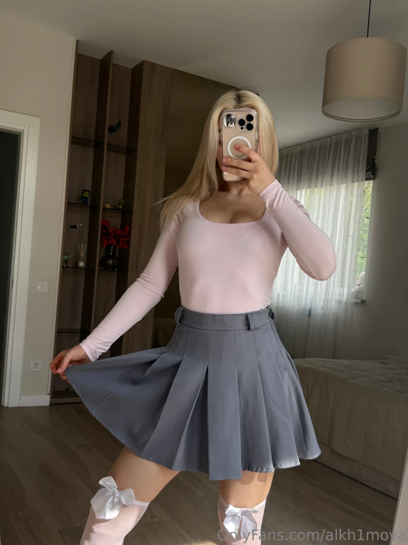 I look at myself in the mirror in this outfit and feel like something 
